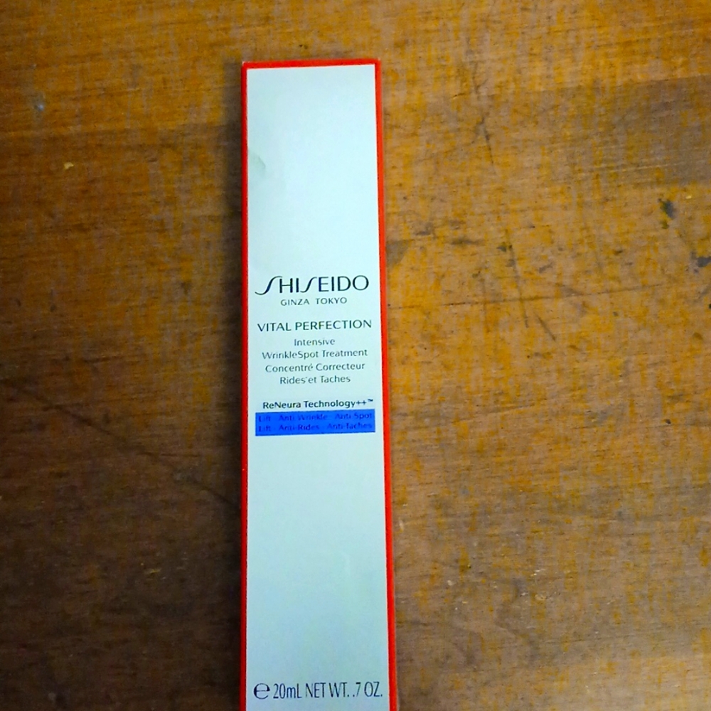 Shiseido Ginza Tokyo vital perfection wrinkle spot treatment